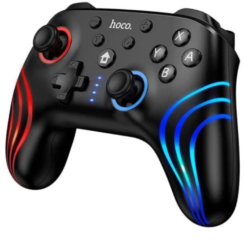 Gamepad Hoco GA2 Unicorn RGB 800mAh BT v4.2 8h Χρήσης και Dual Motor Δόνηση Συμβατό με Κονσόλες και PC