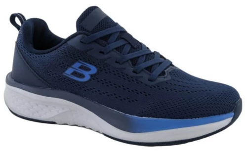 ZakShoes Ανδρικό Αθλητικό Sneaker Μπλε με Memory Foam