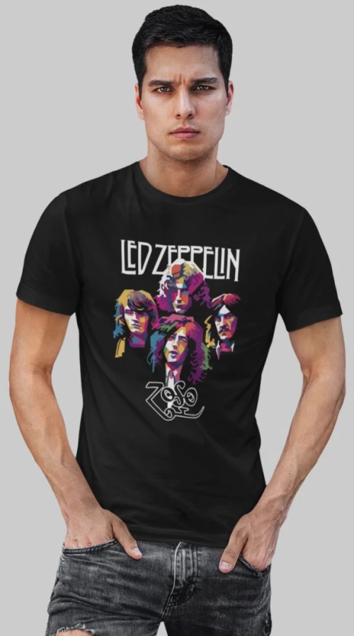Led Zeppelin T-shirt - BLACK