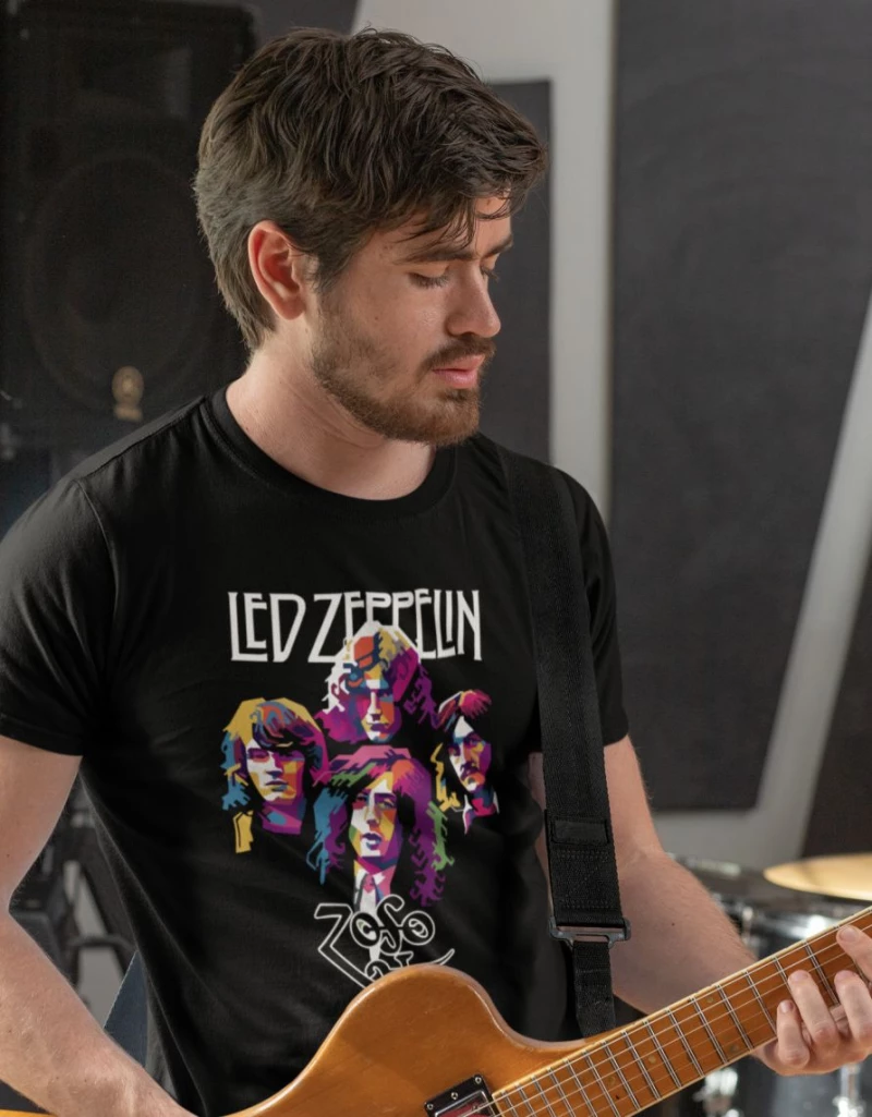 Led Zeppelin T-shirt - BLACK
