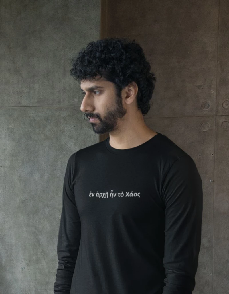 Chaos Μακρυμάνικο T-Shirt - WHITE