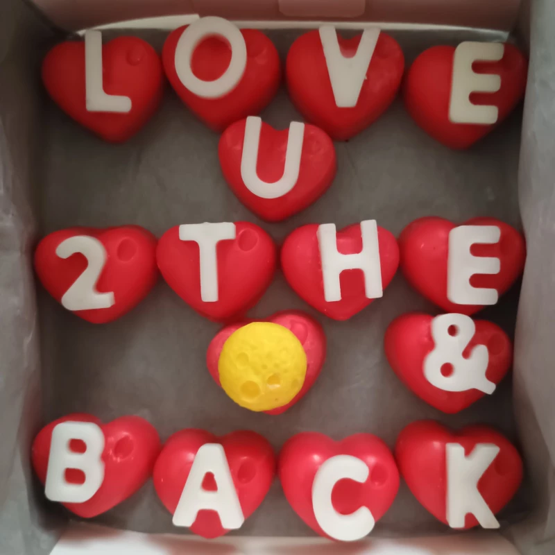 Wax Melts - Love you to the moon & back Άρωμα: Caramel & Salt