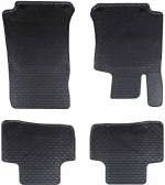 Πατάκι αυτοκινήτου 4 pcs Μαύρο κατάλληλο για GLC 2016-2022 Μαύρο 42029151