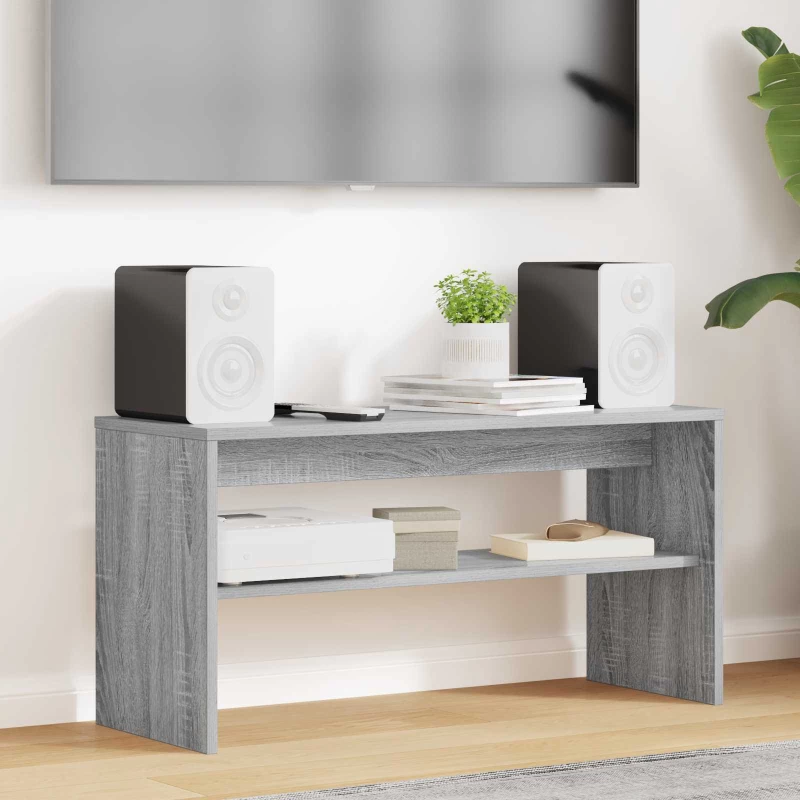 Ντουλάπι TV Γκρίζο Σονομα 80 x 30 x 40 εκ Επεξεργασμένο ξύλο Γκρι 8000329
