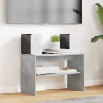 Ντουλάπι TV Σκυρόδεμα Γκρι 60 x 30 x 40 εκ. Επεξεργασμένο ξύλο Γκρι 8000319
