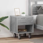 Κομοδίνο 2 pcs Γκρίζο Σονομα 40,5 x 40 x 48 εκ. Γκρι 891067