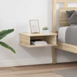 Κομοδίνο 2 pcs Δρύς Sonoma 40 x 31 x 15 εκ Επεξεργασμένο ξύλο Καφέ 891109