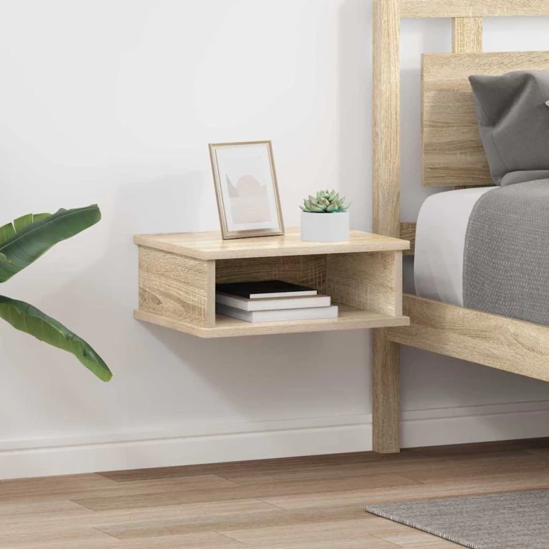 Κομοδίνο 2 pcs Δρύς Sonoma 40 x 31 x 15 εκ Επεξεργασμένο ξύλο Καφέ 891109
