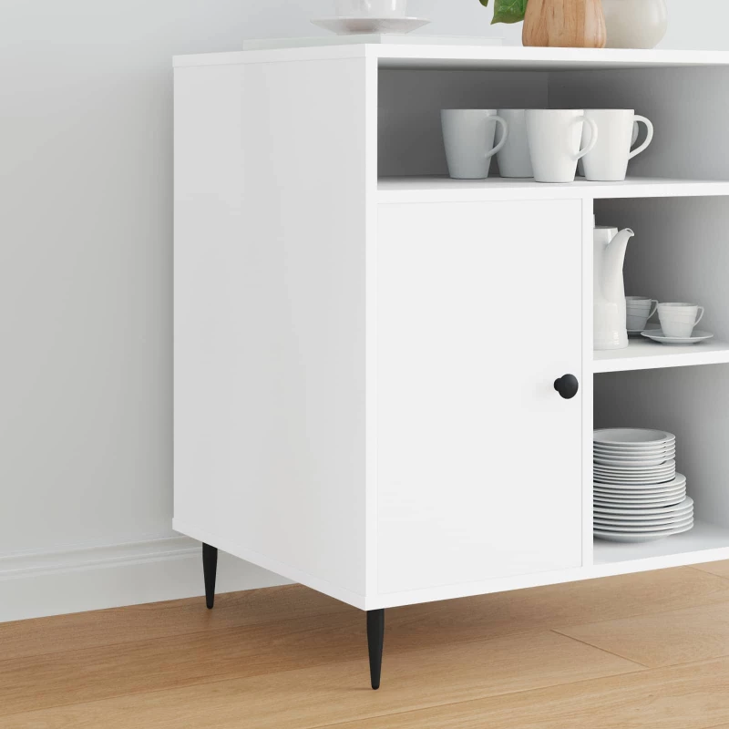 Πόδια Επίπλων 12 pcs Μαύρο Ø 40 x 98 mm Σίδερο Μαύρο 864801
