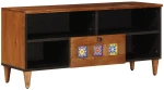 Ντουλάπι TV Καρυδιά 100 x 33,5 x 46 εκ Στερεό ξύλο μάνγκο Καφέ 4018240