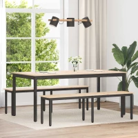 παγκάκι Φυσικό 160 x 35 x 45 cm Στερεά ξυλεία πεύκου Καφέ 892775