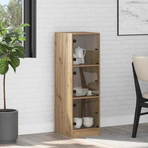 Highboard Artisan Oak 35 x 37 x 109 εκ Επεξεργασμένο ξύλο Καφέ 882893
