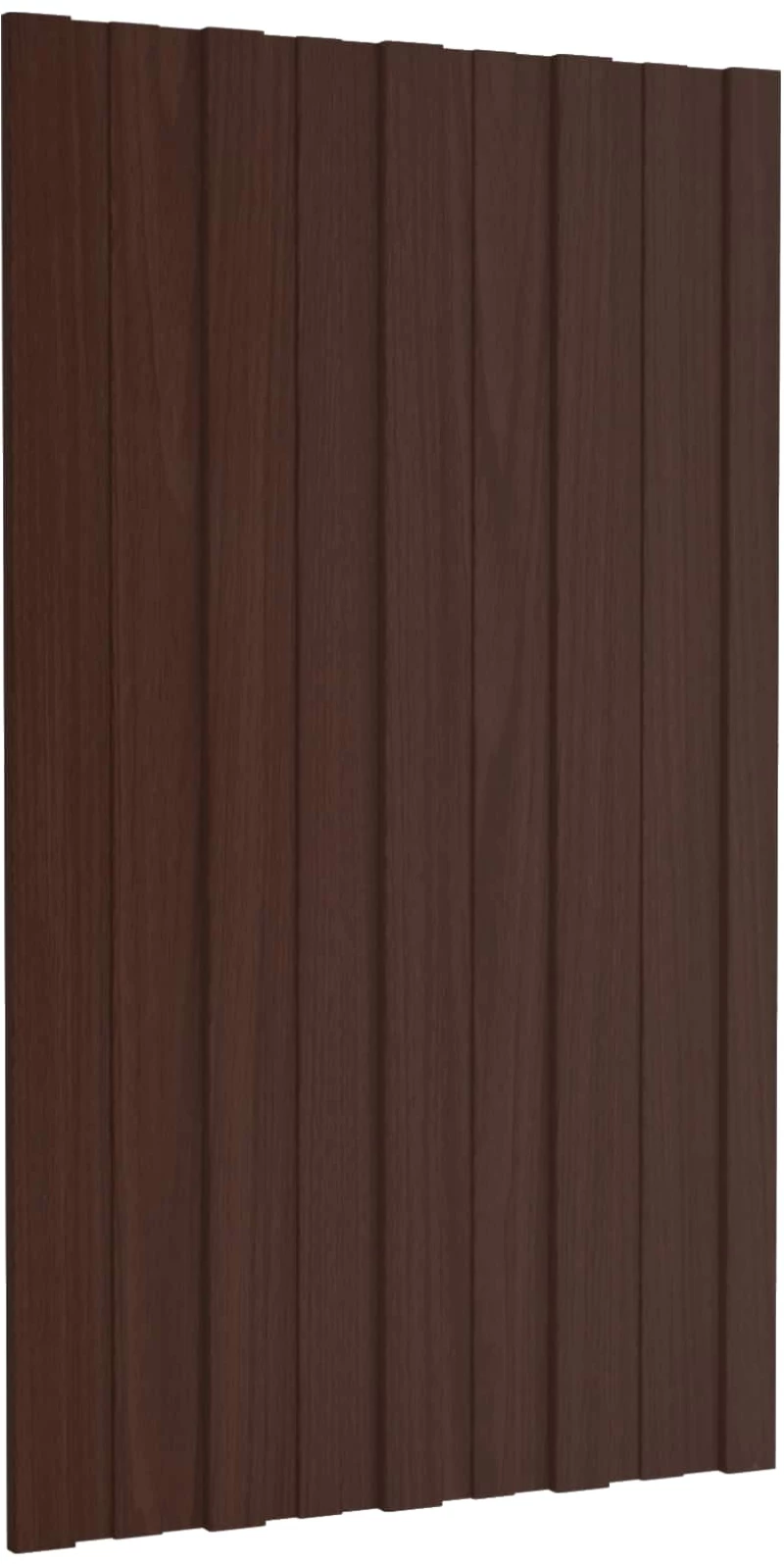 Πάνελ οροφής 36 pcs Καφέ 80 x 45 cm Γαλβανισμένος χάλυβας Καφέ 42047116