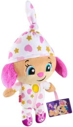 FISHER PRICE ΕΚΠΑΙΔΕΥΤΙΚΟ ΣΚΥΛΑΚΙ ΑΓΚΑΛΙΑΣ ΡΟΖ JMM45- JMM45