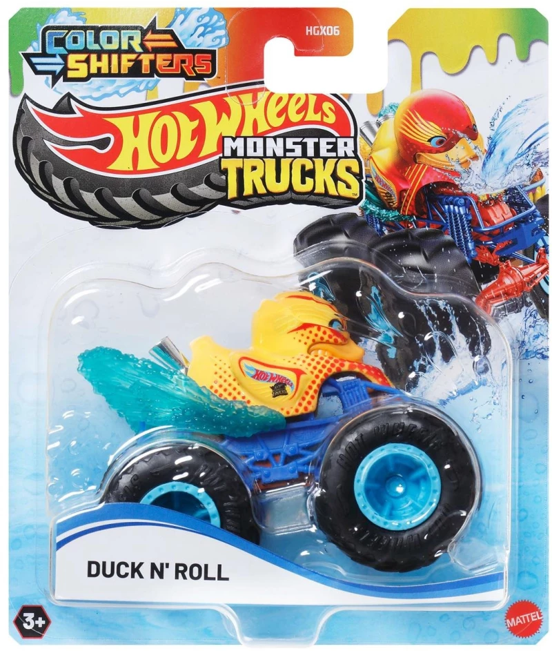 HOT WHEELS ΟΧΗΜΑΤΑ MONSTER COLOR SHIFTERS DUCK N ROLL- HGX06/JDV92