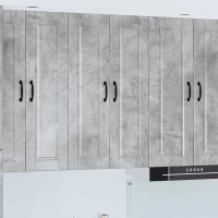 Ντουλάπα Κουζίνας με ράφι Σκυρόδεμα Γκρι 60 x 31 x 100 εκ. Γκρι 885488
