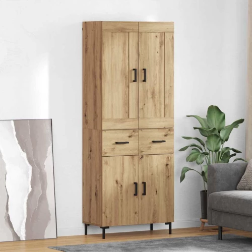 Highboard Artisan Oak 69,5 x 34 x 180 εκ. Επεξεργασμένο ξύλο Καφέ 3415975