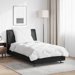 Πάπλωμα με μαξιλάρι 2 pcs Λευκό 155 x 220 cm Μικροΐνες Λευκό 3376872