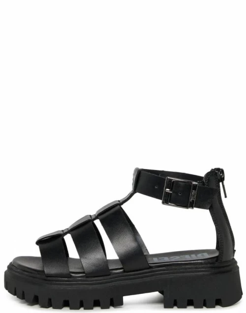 DIESEL SANDAL D-SANSTRY BC1066 KF015 K900  BLACK