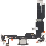 Charging Port Flex Cable for iPhone 15 Plus Black