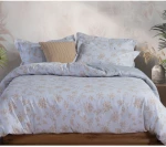 Σετ Παπλωματοθήκη Υπέρδιπλη 3 Τεμαχίων Nef-Nef Foxy Silver Blue 240x230