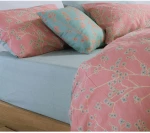 Σετ Σεντόνια Υπέρδιπλα 4 Τεμαχίων Nef-Nef Floriva Coral 240x270