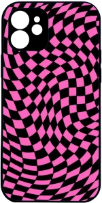 Black and Pink Pattern - iPhone 13 Pro Max