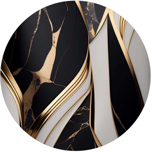Marble Black-White