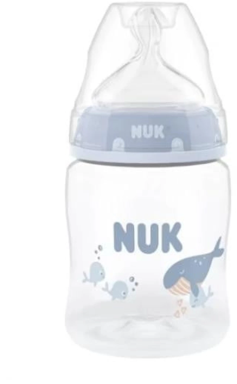 NUK Πλαστικό Μπιμπερό FC+ PP Σιλικόνης Για 0+ Μηνών 150ml