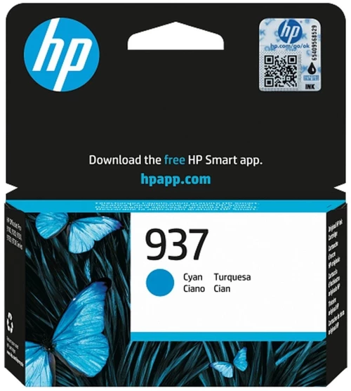 Μελάνι HP No.937 Cyan  4S6W2NE