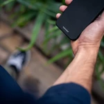 Θήκη iPhone 12 / 12 Pro Spacecase Silicone Case Σιλικόνης - Black (5905123433559)
