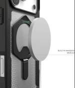Θήκη iPhone 17 Pro Max UAG Plasma XTE Ανθεκτική με MagSafe & Kickstand - Black / Clear (11452811404G)