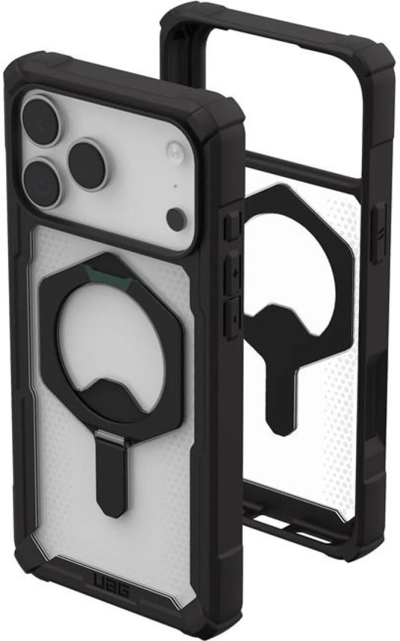 Θήκη iPhone 17 Pro Max UAG Plasma XTE Ανθεκτική με MagSafe & Kickstand - Black / Clear (11452811404G)