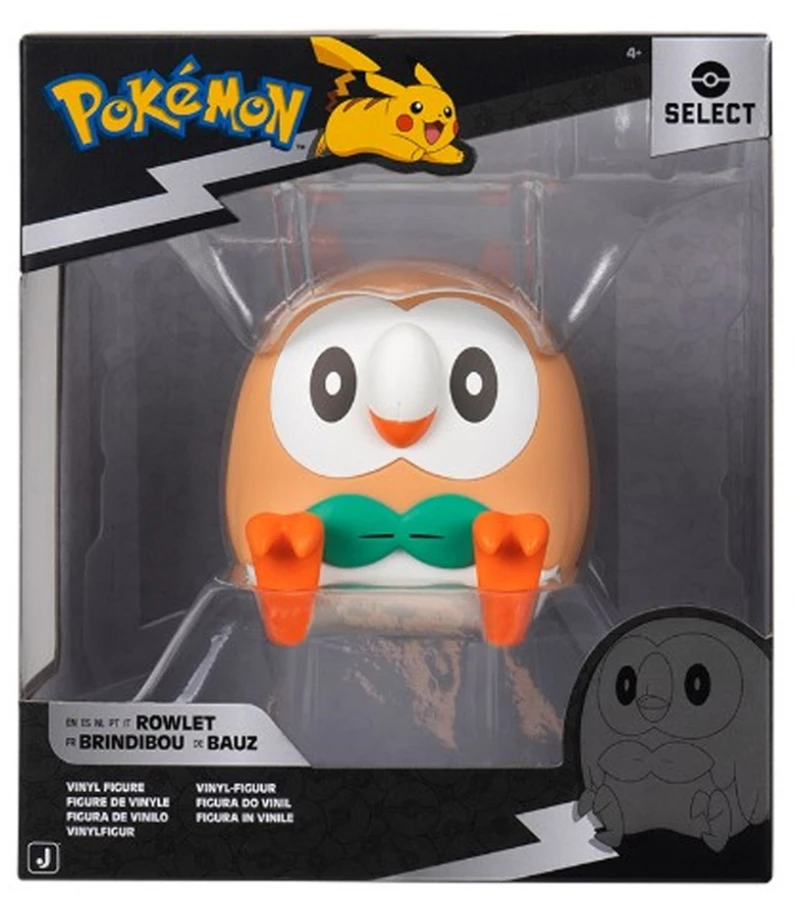 POKEMON W13 ΦΙΓΟΥΡΑ ΒΙΝΥΛΙΟΥ 10 εκ. - ROWLET (#JW000254-W13)