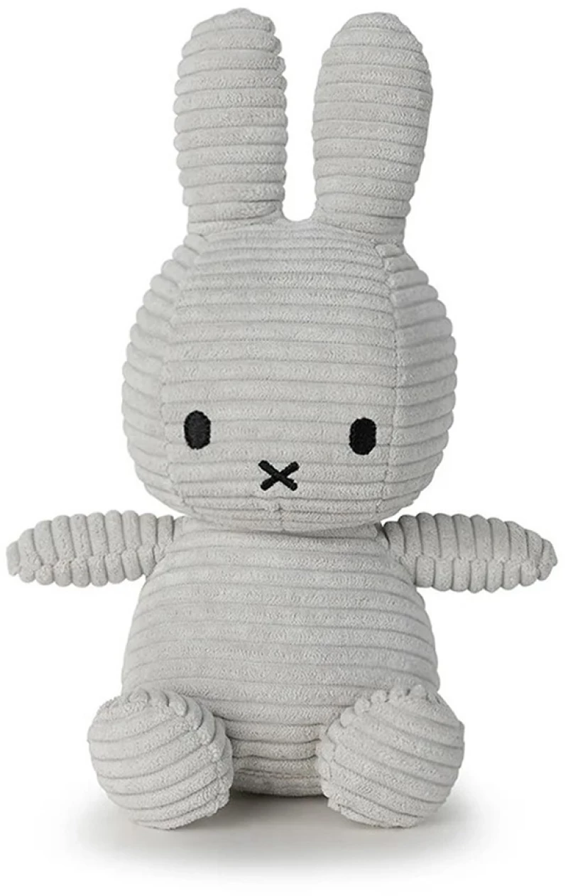 ΛΑΓΟΥΔΑΚΙ MIFFY ECO CORDUROY SOFT GREY 23 εκ.  (#24182620)