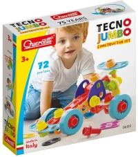 QUERCETTI ΠΑΙΧΝΙΔΙ ΚΑΤΑΣΚΕΥΗΣ TECNO JUMBO 72 τεμ. (#QUE-06155)