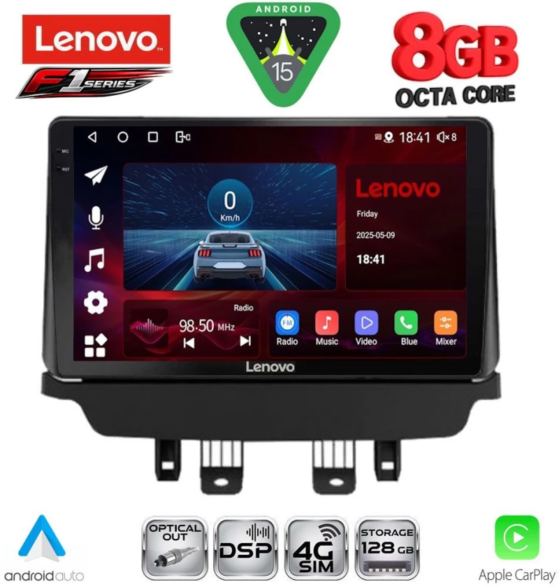 LENOVO SSR 10384_CPA (9inc) MULTIMEDIA TABLET for MAZDA CX3 mod. 2014-2023
