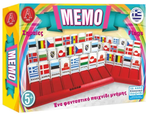 Επιτραπέζιο Memo Σημαίες