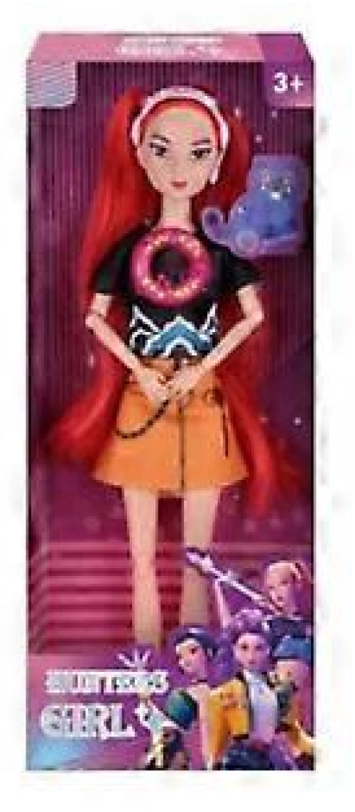 Mira K-pop Κούκλα Demon Hunters Mira  ΜΕ Μουσικη και τραγούδι 30 εκ.