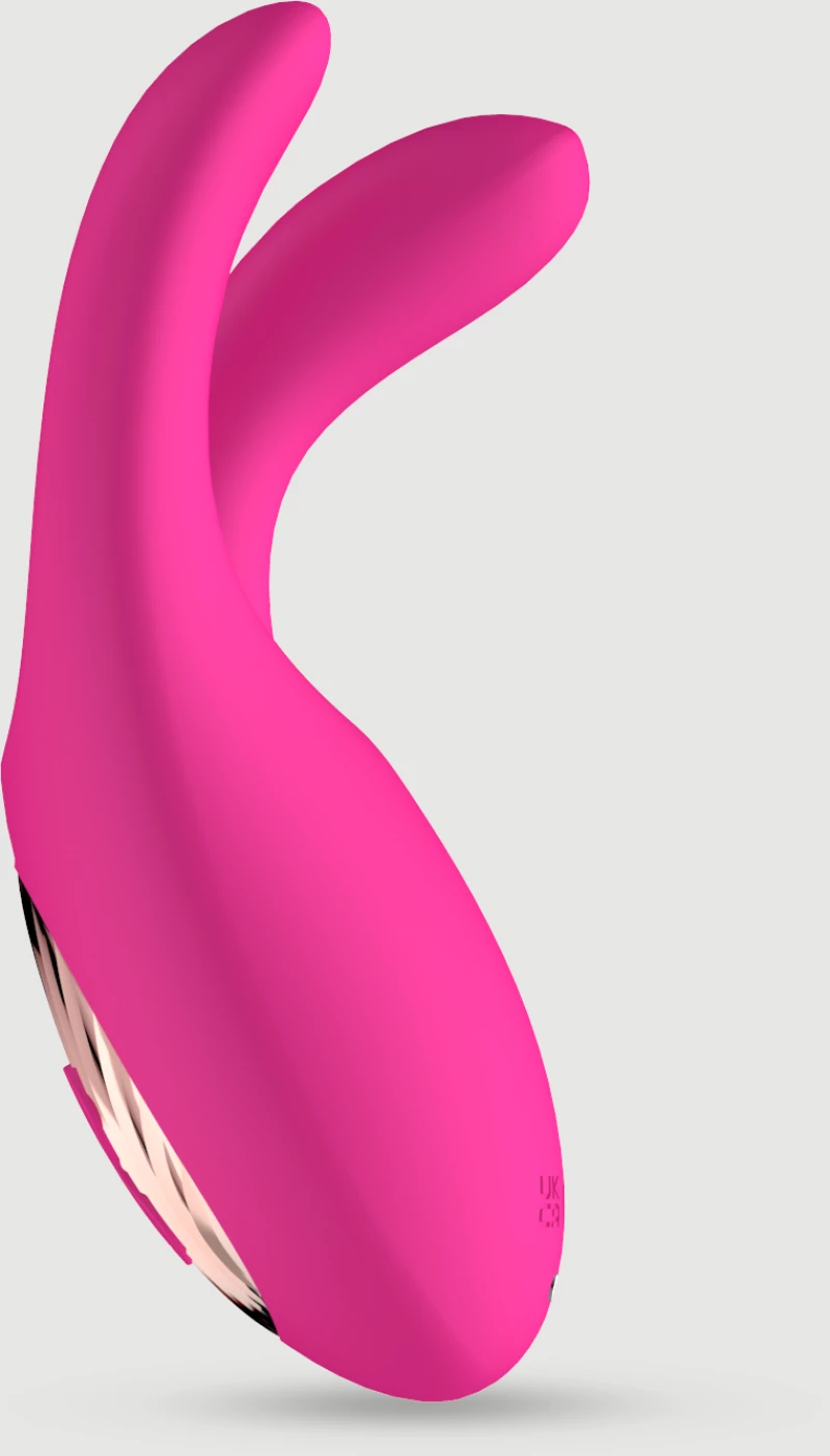 Κλειτοριδικός Δονητής Σιλικόνης The Flicking Finger Silicone Clitoral Vibrating Stimulator - Ροζ