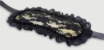 Σατέν Μάσκα Συσκότισης Με Δαντέλα Satin Lace Blindfold – Χρυσή
