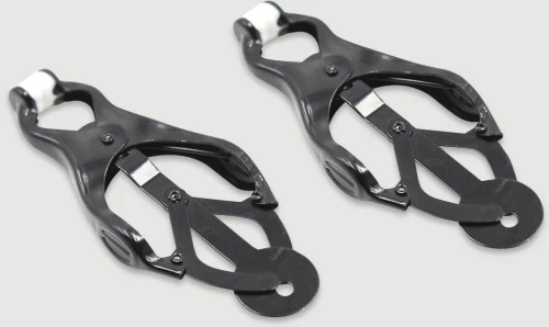 Σφιγκτήρες Θηλών Βαθιάς Έντασης Deep Intensity Nipple Clamps – Μαύροι