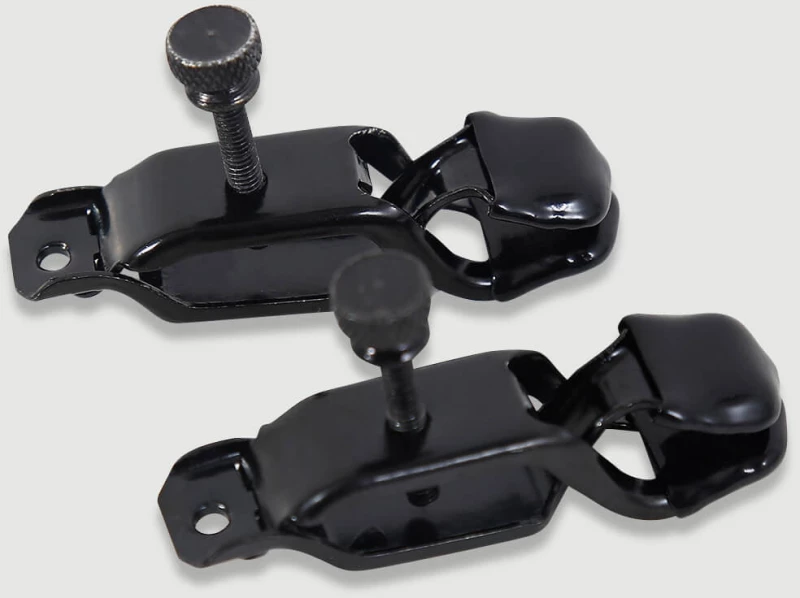 Σφιγκτήρες Θηλών Με Ροδέλα Πίεσης Nipple Clamps With Screw Adjuster – Μαύρο