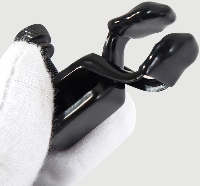 Σφιγκτήρες Θηλών Με Ροδέλα Πίεσης Nipple Clamps With Screw Adjuster – Μαύρο