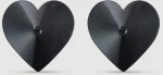 Καλύμματα Θηλών Σε Σχήμα Καρδιάς Sensual Heart Shaped Nipple Covers – Μαύρα
