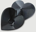 Καλύμματα Θηλών Σε Σχήμα Καρδιάς Sensual Heart Shaped Nipple Covers – Μαύρα