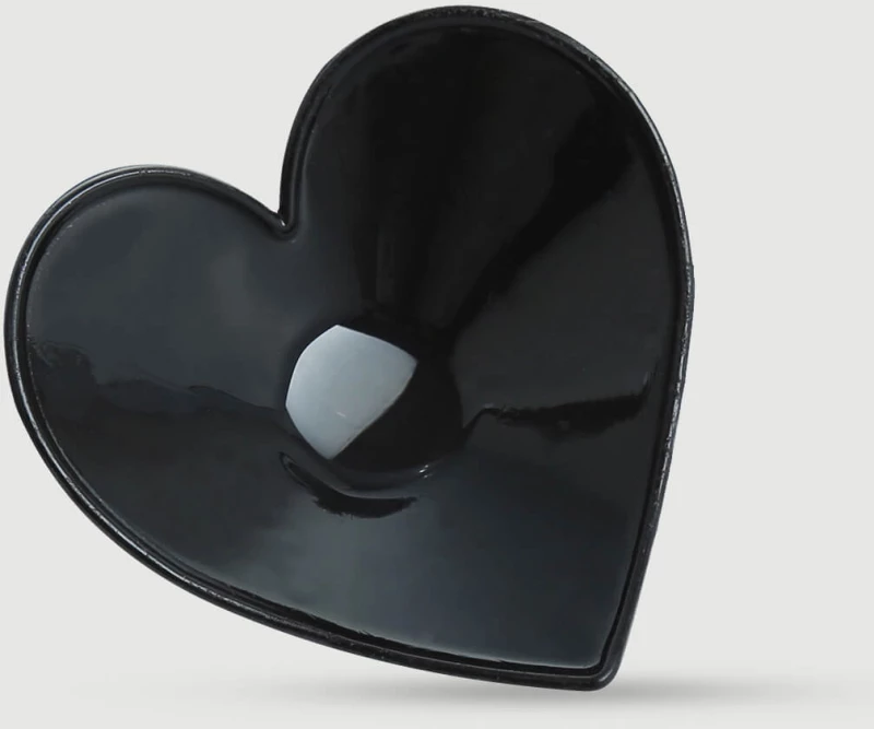 Καλύμματα Θηλών Σε Σχήμα Καρδιάς Sensual Heart Shaped Nipple Covers – Μαύρα