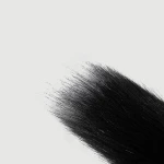 Μαστίγιο Με Ουρά Αλεπούς & Πλεκτή Λαβή Fox Tail Whip With Braided Handle - Μαύρο