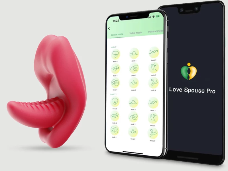 Δονούμενη Γλώσσα Με Application Your Tongue On Me Application Controlled Vibrating Stimulator - Κόκκινη