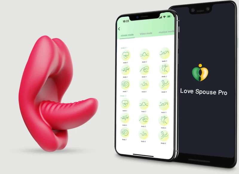 Δονούμενη Γλώσσα Με Application Your Tongue On Me Application Controlled Vibrating Stimulator - Κόκκινη